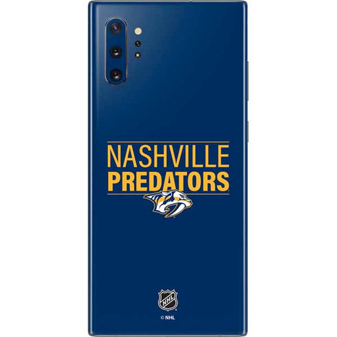 NHL Nashville Predators Lineup Galaxy Note 10 Plus Skin