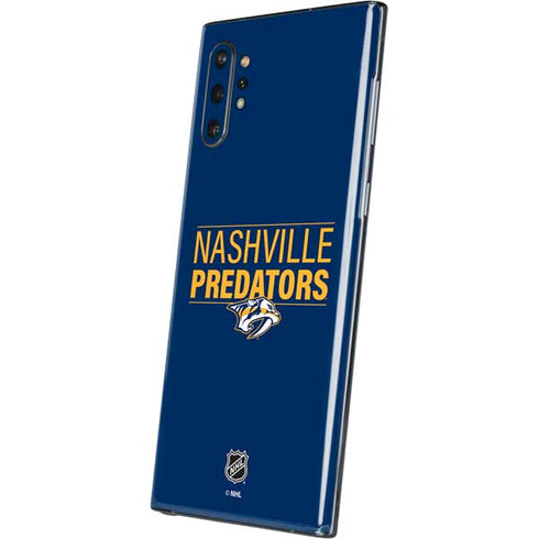 NHL Nashville Predators Lineup Galaxy Note 10 Plus Skin