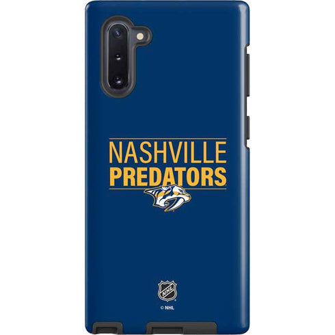 NHL Nashville Predators Lineup Galaxy Cases