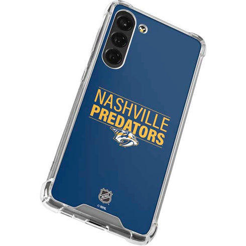 NHL Nashville Predators Lineup Galaxy S24 FE Clear Case