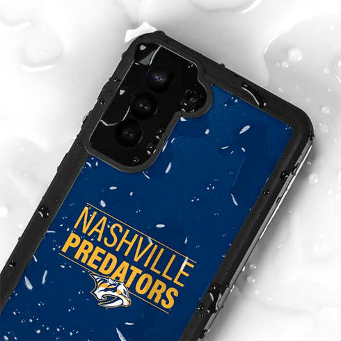 NHL Nashville Predators Lineup Galaxy S24 Plus Waterproof Case