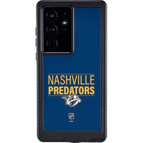 NHL Nashville Predators Lineup Galaxy S24 Ultra Waterproof Case