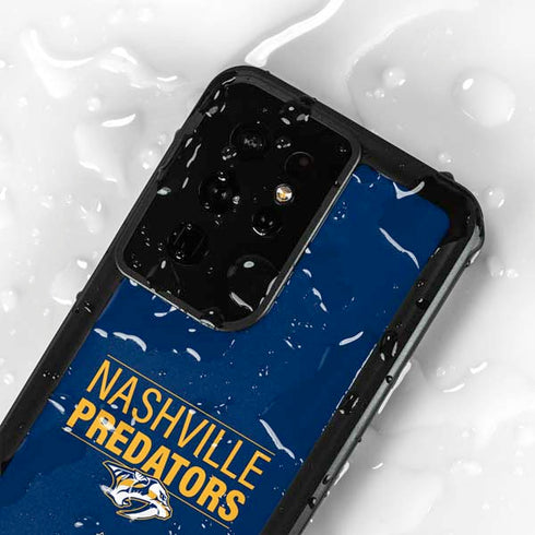 NHL Nashville Predators Lineup Galaxy S24 Ultra Waterproof Case