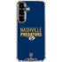 NHL Nashville Predators Lineup Galaxy S26 Plus Clear Case