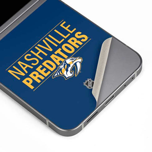 NHL Nashville Predators Lineup Galaxy Z Flip6 Skin