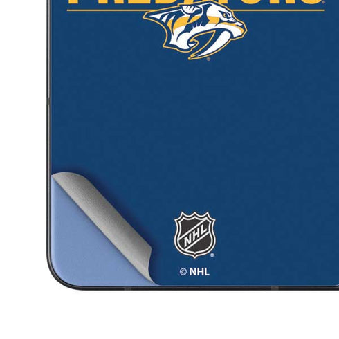 NHL Nashville Predators Lineup Galaxy Z Fold5 5G Skin