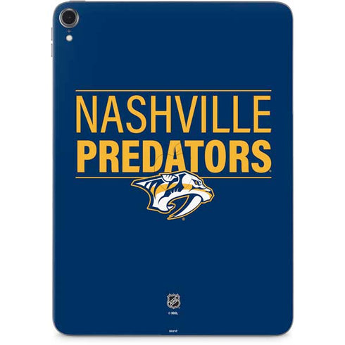 NHL Nashville Predators Lineup Apple iPad Pro Skin
