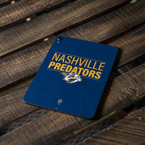 NHL Nashville Predators Lineup Apple iPad Pro Skin