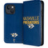 NHL Nashville Predators Lineup iPhone 15 Plus Folio Case