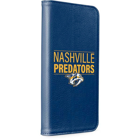 NHL Nashville Predators Lineup iPhone 15 Plus Folio Case