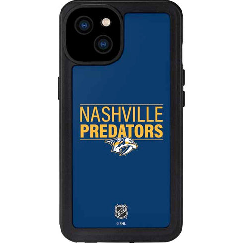 NHL Nashville Predators Lineup iPhone 15 Plus Waterproof Case