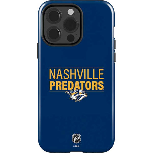NHL Nashville Predators Lineup iPhone 15 Pro Impact Case