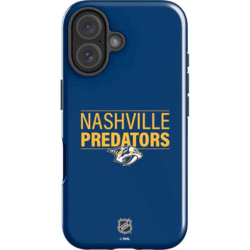 NHL Nashville Predators Lineup iPhone 16 Plus Impact Case