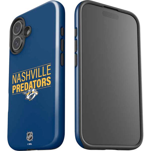 NHL Nashville Predators Lineup iPhone 16 Plus Impact Case