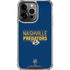 NHL Nashville Predators Lineup iPhone 16 Pro Max Clear Case