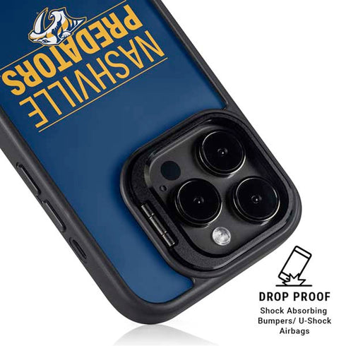 NHL Nashville Predators Lineup iPhone 16 Pro Max Kickstand Case