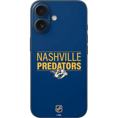 NHL Nashville Predators Lineup iPhone 16 Skin