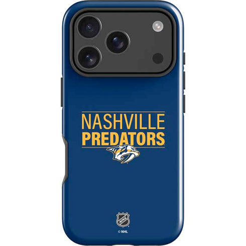 NHL Nashville Predators Lineup iPhone 18 Pro Impact Case