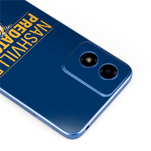NHL Nashville Predators Lineup Moto G Play 4G (2024) Skin