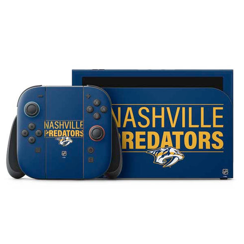 NHL Nashville Predators Lineup Nintendo Skins