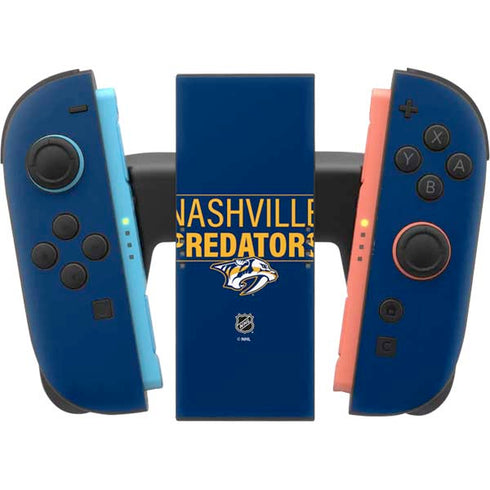 NHL Nashville Predators Lineup Nintendo Switch 2 (2025) Joy-Con Controller Skin