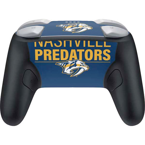 NHL Nashville Predators Lineup Nintendo Switch 2 (2025) Pro Controller Skin