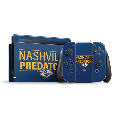 NHL Nashville Predators Lineup Nintendo Skins