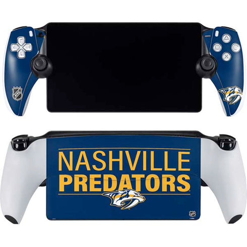 NHL Nashville Predators Lineup PlayStation Portal Remote Player Skin