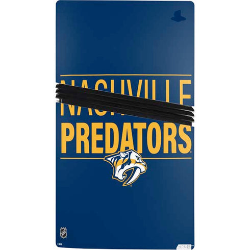 NHL Nashville Predators Lineup PS5 Pro Console Skin