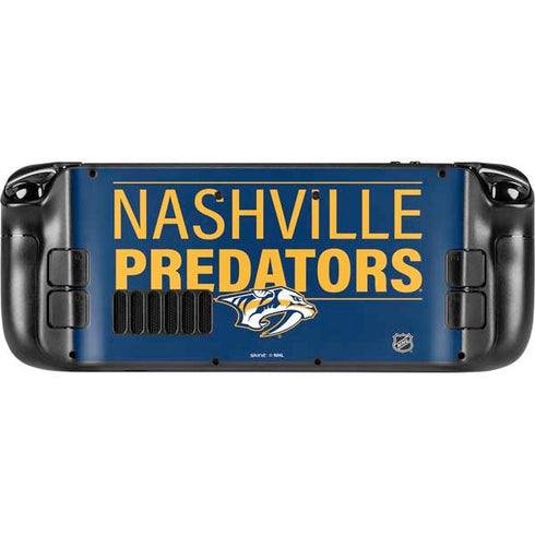 NHL Nashville Predators Lineup Steam Deck Handheld Gaming Computer Skin