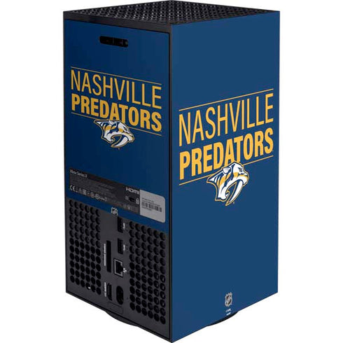 NHL Nashville Predators Lineup XBox Series X Digital Edition Bundle Skin
