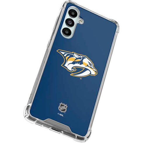 NHL Nashville Predators Logo Galaxy A16 5G Clear Case