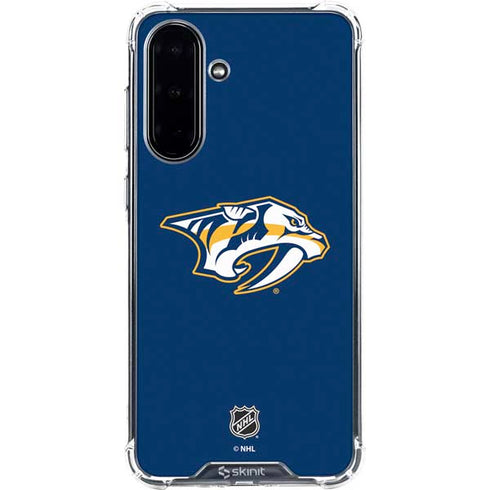 NHL Nashville Predators Logo Galaxy A36 5G Clear Case
