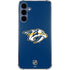 NHL Nashville Predators Logo Galaxy A55 5G Clear Case