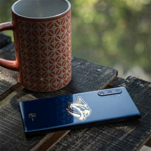 NHL Nashville Predators Logo Galaxy Note 10 Plus Skin