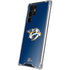 NHL Nashville Predators Logo Galaxy S22 Ultra Clear Case