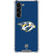 NHL Nashville Predators Logo Galaxy S24 FE Clear Case