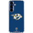 NHL Nashville Predators Logo Galaxy S25 Clear Case