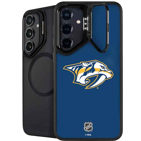 NHL Nashville Predators Logo Galaxy S26 Kickstand Case