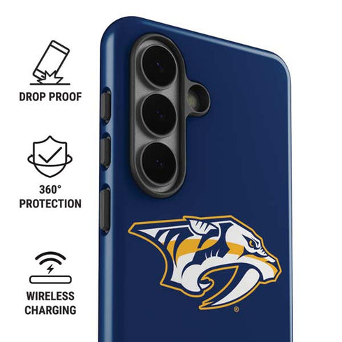 NHL Nashville Predators Logo Galaxy S26 Plus Impact Case