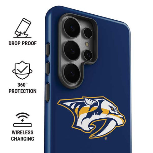 NHL Nashville Predators Logo Galaxy S26 Ultra Impact Case