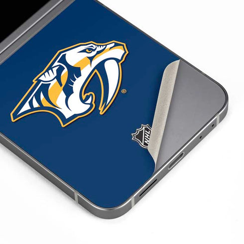 NHL Nashville Predators Logo Galaxy Z Flip6 Skin