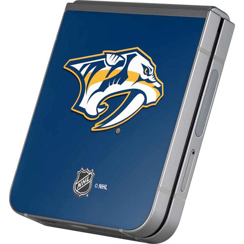 NHL Nashville Predators Logo Galaxy Z Flip6 Skin