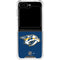 NHL Nashville Predators Logo Galaxy Z Flip6 Clear Case
