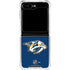 NHL Nashville Predators Logo Galaxy Z Flip6 Clear Case