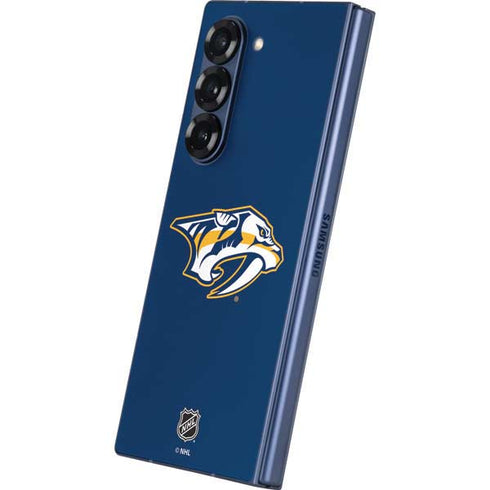 NHL Nashville Predators Logo Galaxy Z Fold6 Skin