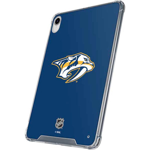 NHL Nashville Predators Logo iPad 11th Gen (2025) Clear Case