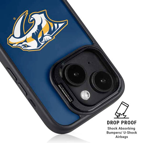 NHL Nashville Predators Logo iPhone 13 Kickstand Case