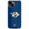 NHL Nashville Predators Logo iPhone 15 Clear Case