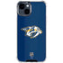 NHL Nashville Predators Logo iPhone 15 Clear Case